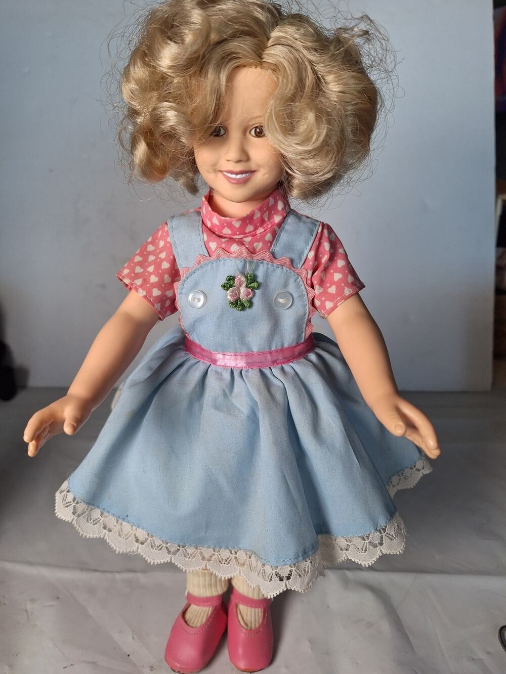 1996 Danbury Mint Shirley Temple Rebecca of Sunnybrook Farm 14in Doll Original